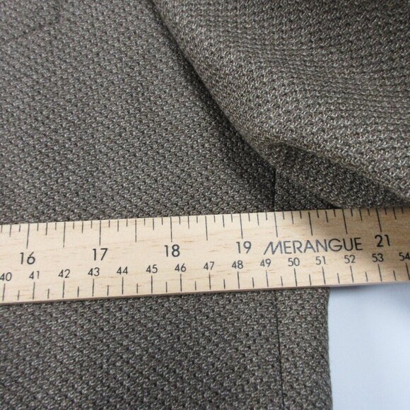 Canali Proposta 100% Wool Blazer Men's Sport Coat Suit 50 Brown Designer 772 - Picture 13 of 16